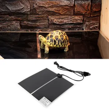 

New Turtle Snake Lizard Electric Reptiles Heating Warm Pad Adjustable Temperature Controller Incubator Thermal Mat Terrarium