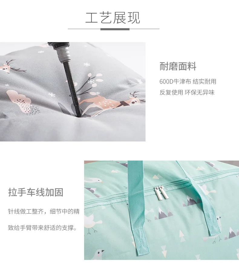Lovewise новая сумка для хранения Портативный Одежда Организатор сумка складная четыре Размеры хранения для заполнения подушек Одеяло постельные принадлежности