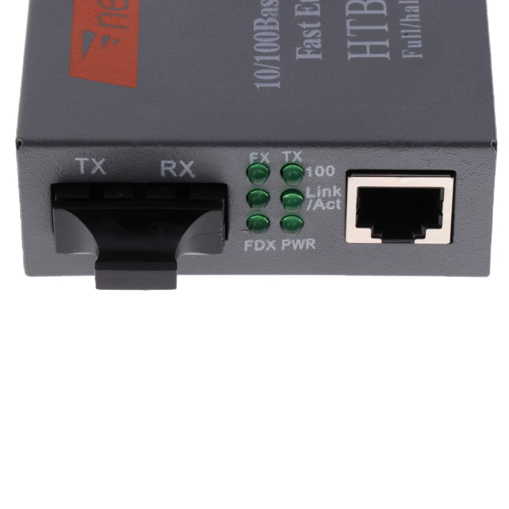 10/100 Мбит/с одномодовый 25 км симплексный SC волоконно оптический RJ45 Ethernet