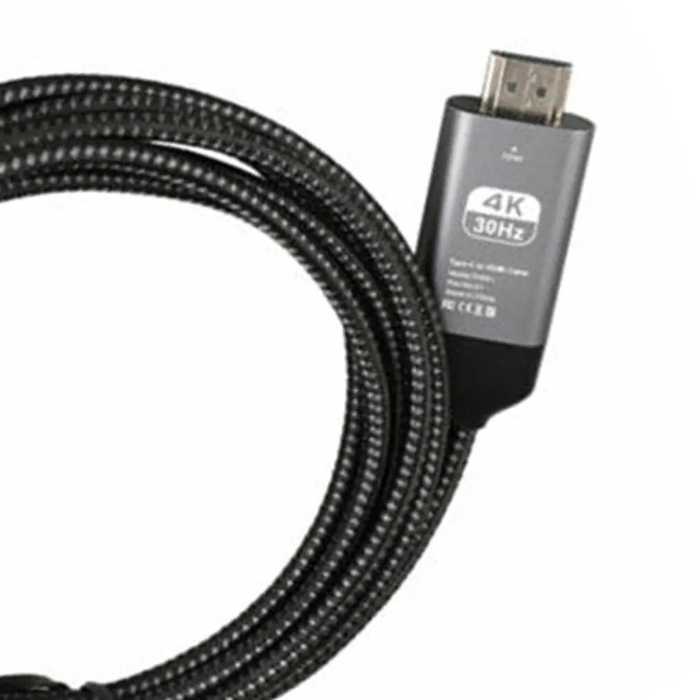 Тип-c Usb-C к 4K Hdmi Hdtv ТВ кабель адаптер для samsung Galaxy S10 Note 9 Mac Hdmi кабель конвертер адаптер