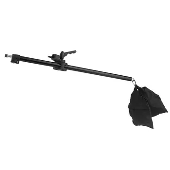 

Photo Studio Boom Arm Top Light Stand 78-141 CM With Weight Bag Kit Photo Studio Accessories Extension Rod