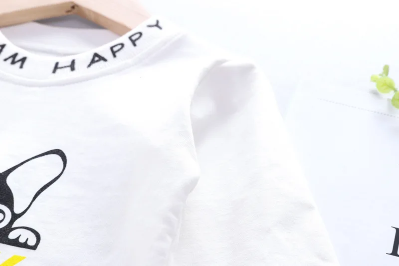 Autumn Children Baby Boys Clothing Sets Toddler Clothes Suits Stripe Coats Cartoon T Shirt Pants 3PCS Infant Casual Costume