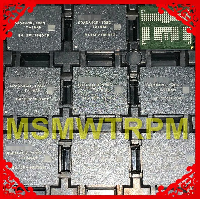 SDADA4CR-128G BGA254Ball SDADA4CR-128G памяти мобильного телефона новые оригинальные и б/у припаянные шарики протестированы ОК