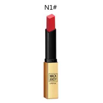 

Compact Size Feamel Glossy Velvet Design Lipstick Makeup Lipstick Long Lasting Metallic Lipstick Cosmetic Tool