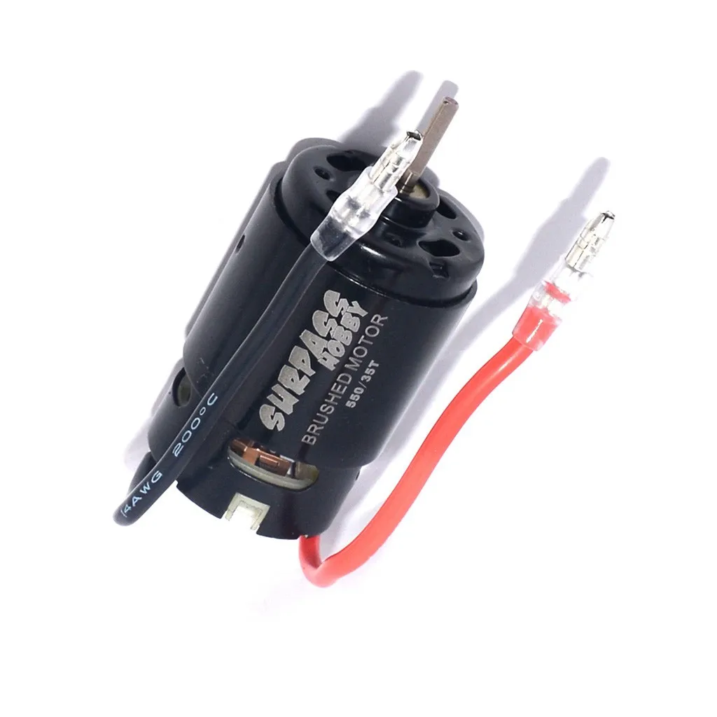 Аксессуары для моделей SURPASSHOBBY 550 12T 21T 35T щеточный мотор для большого крутящего момента RC автомобилей обновленные части модели здания Прямая поставка