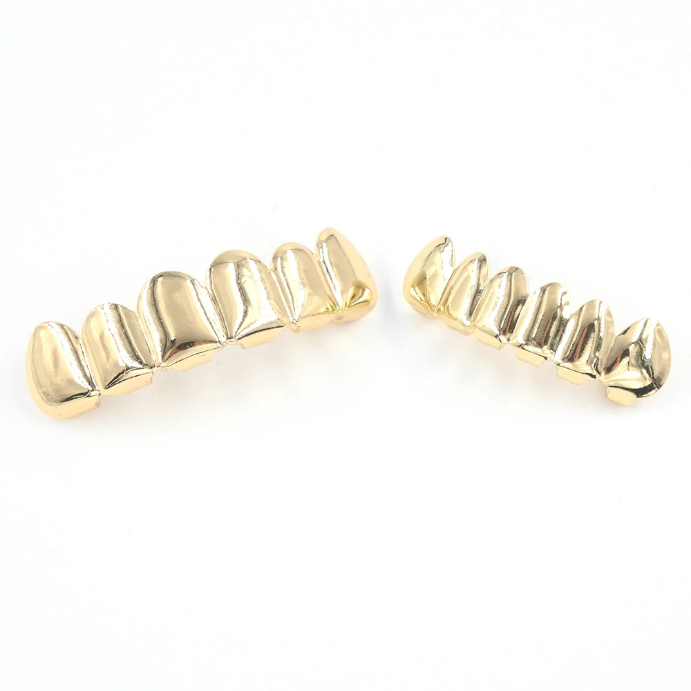 Iced out золотые зубы grillz хип-хоп серебряный зуб Модные Украшения для тела Панк косплей подарок на вечеринку в честь Хэллоуина рок-ролл Рэппер танцор