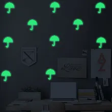 KW3284 ночник резной зонтик в европейском стиле милый мультфильм стикер на стену s флуоресцентная наклейка Внешняя торговля горячая Sel