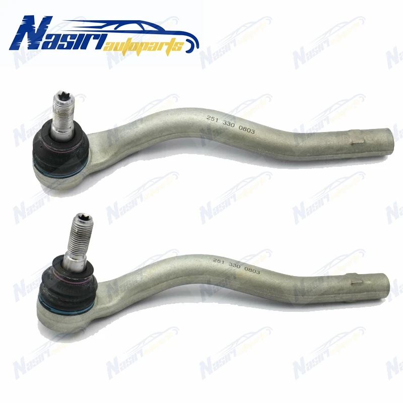 

Pair of Front Outer Tie Rod Ends For Mercedes R280 R300 R320 R350 R500 R550 R63AMG 2006-2012 2513300803 2513300703