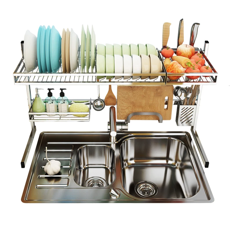 И хранения Cosas De Scolapiatti Cucina Escurreplatos нержавеющая сталь Cozinha Cocina Organizador кухня шкаф