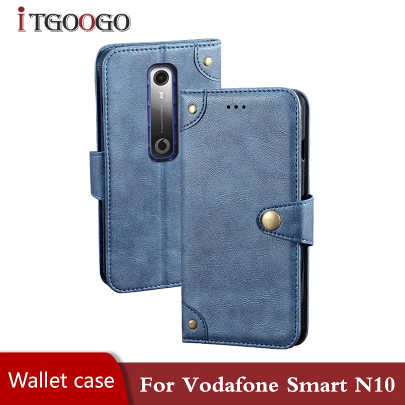phone case for Vodafone Smart N10 book pu leather cover shockproof flip N8 N9 V8 V9 housing | Мобильные телефоны и