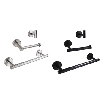 

3pcs Clothes Towel Rack Multi-purpose Kitchen Hanger Storage Hook for Bathroom Door Hook Hanger Bathroom Accessories