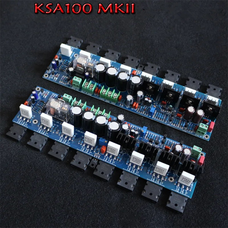 См. Схему KSA100 MKII HiFi fever Class AB 300 Вт + 1943 5200 / NJW0281 0302 зеркало симметричного дизайна