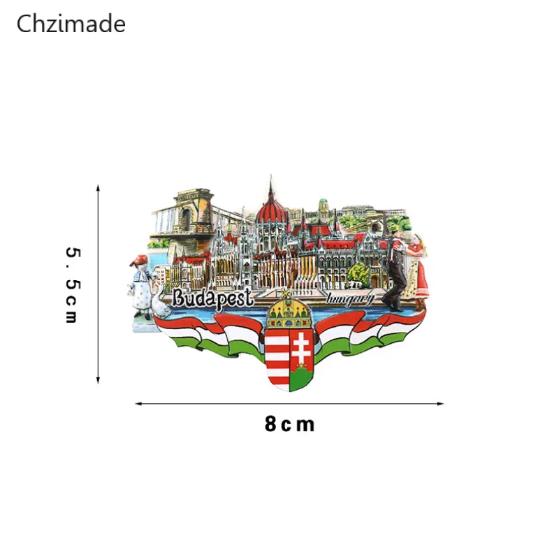 Chzimade Европа, венгерский, Budapest, аттракционы, магнит на холодильник, сделай сам, ручная работа, украшение для дома