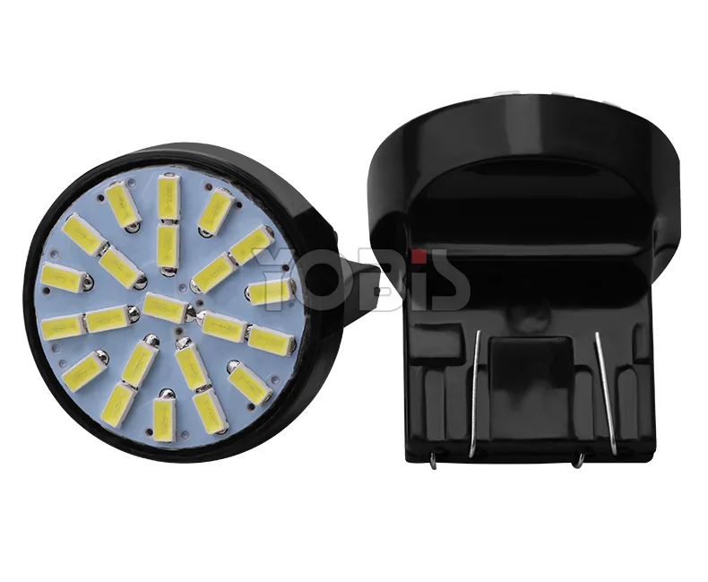 Автомобильный светодиодный лампа заднего фонаря 3014 22SMD S25 1156 1157 обратный светильник светодиодный фонарь стоп-сигнала