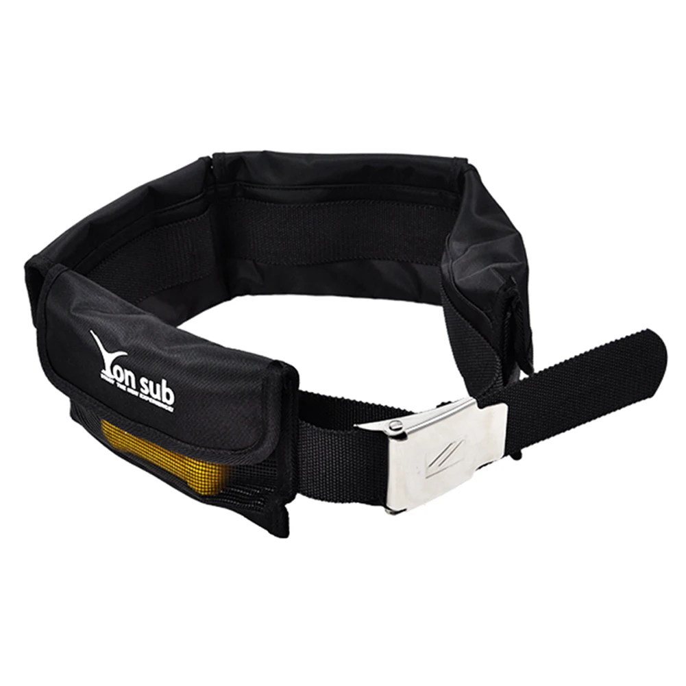 With Stainless Steel Buckle Durable 3/4 Pocket Equipment Oxford Cloth Snorkeling Diving Weight Belt Quick Release Adjustable