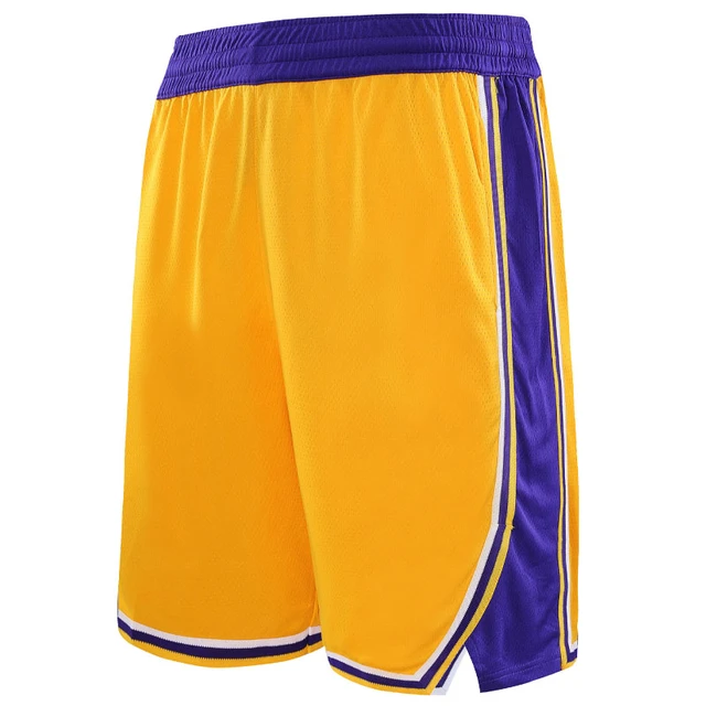 Los Angeles Lakers Shorts, Lakers Basketball Shorts, Running
