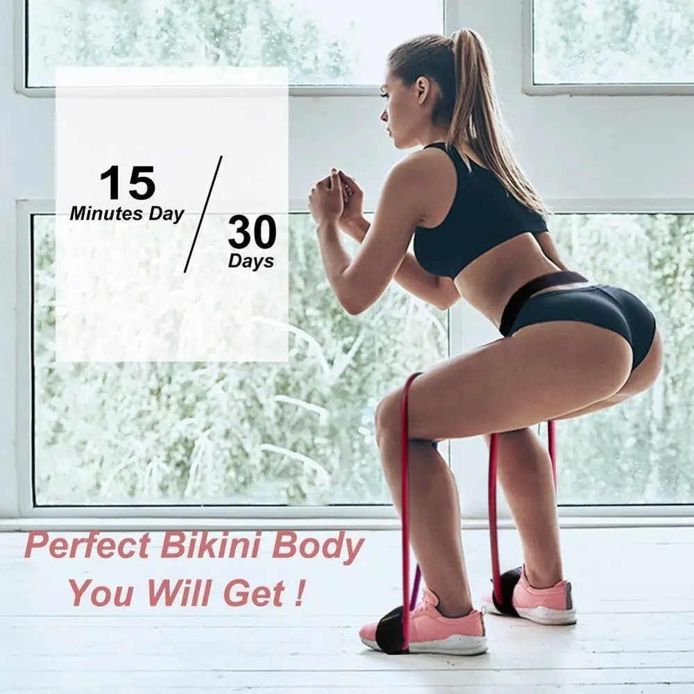 Booty Butt Bands Glute Resistance Bands Adjustable Waist Belt Powerful Fitness Butt Lift Workout Leg Exercise Training bands