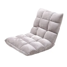 Tumbona plegable ajustable, sofá Tatami, suelo, balcón, ventana de Bahía, ocio, sin piernas, pequeño, sofá cama, silla trasera