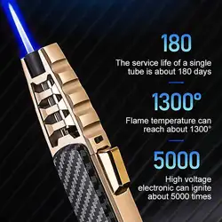 1300°f Windproof Torch Windproof Spray Gun Lighter Torch Lighter Butane Gas Lighter Torch Spray Gun Windproof