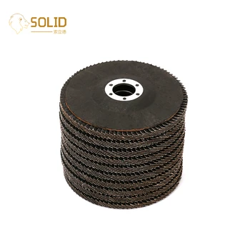 

10Pcs 5"125mm 80 Grit Metal Polishing Flap Sanding Discs Abrasive Grinding Wheels with 7/8" Aperture for Angle Grinder