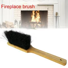 Wooden Handle Shape Brush Head Fireplace Fire  Brush Head Chimney Cleaner Sweep Rotary Fireplaces Inner Wall Cleaning Brush