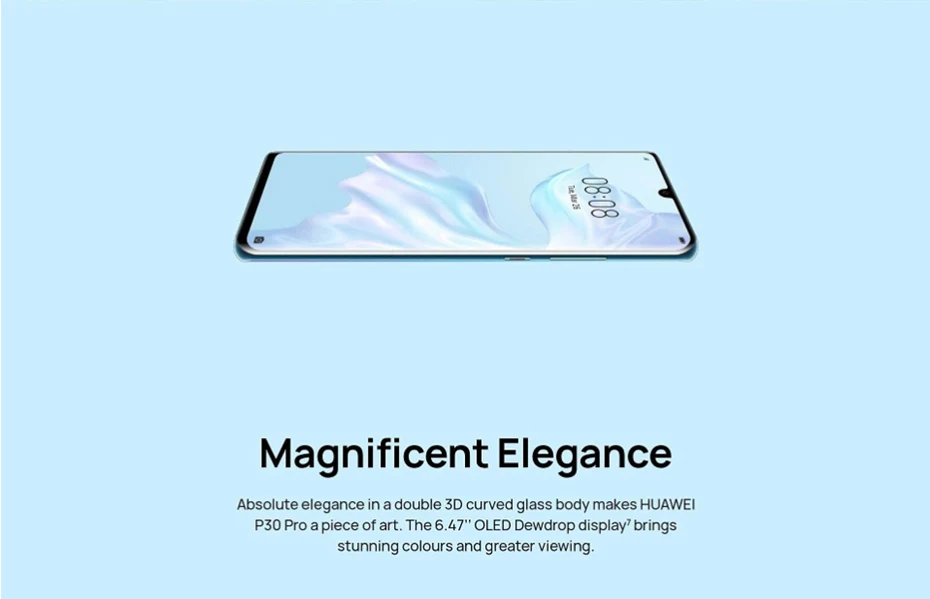 HuaWei P30 pro Смартфон Android 9,1 Kirin 980 6,4" 2340X1080 8 Гб ram 512 ГБ rom 40.0MP NFC отпечаток пальца