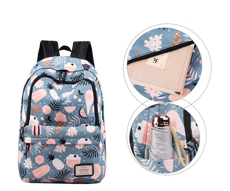 Backpack School Children Lovely Printing School bags For Student Girls Boys Waterproof Backpack School bag travel bags mochilas