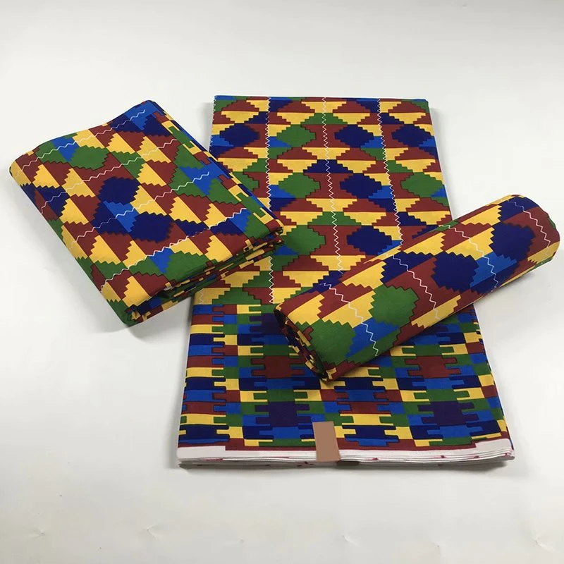 2021 New Hot Sale African Wax Fabric Cotton Material Nigerian Ankara Block Prints Batik Dutch High Quality Sewing Cloth VL-40