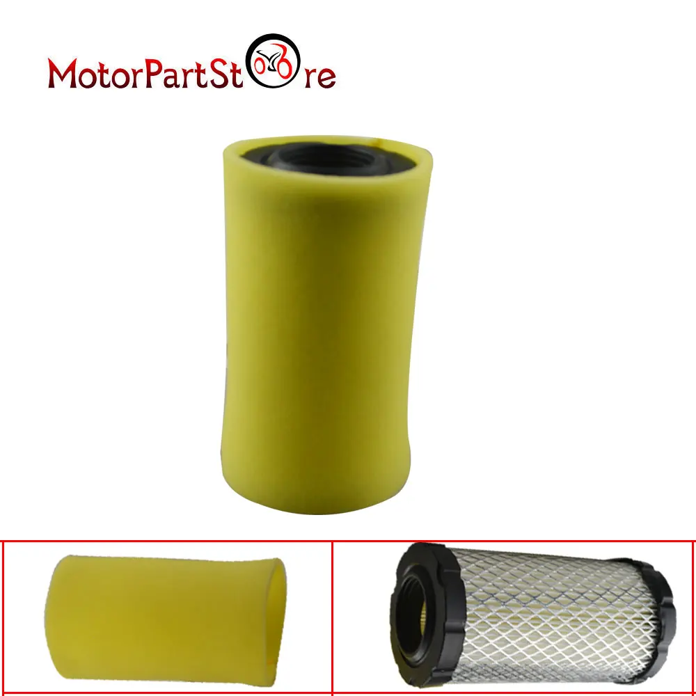 2 упаковки воздушных и предварительно фильтров для Briggs& Stratton 793569 John Deere 793569,4241, 5415063-4026-00,793685, GY21055, MIU11511, MIU11513