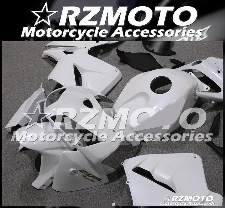 4 подарки ABS мотоцикл полный обтекатель комплект подходит для CBR600RR F5 2005 2006 05 06 cbr600 600RR тела набор Белый