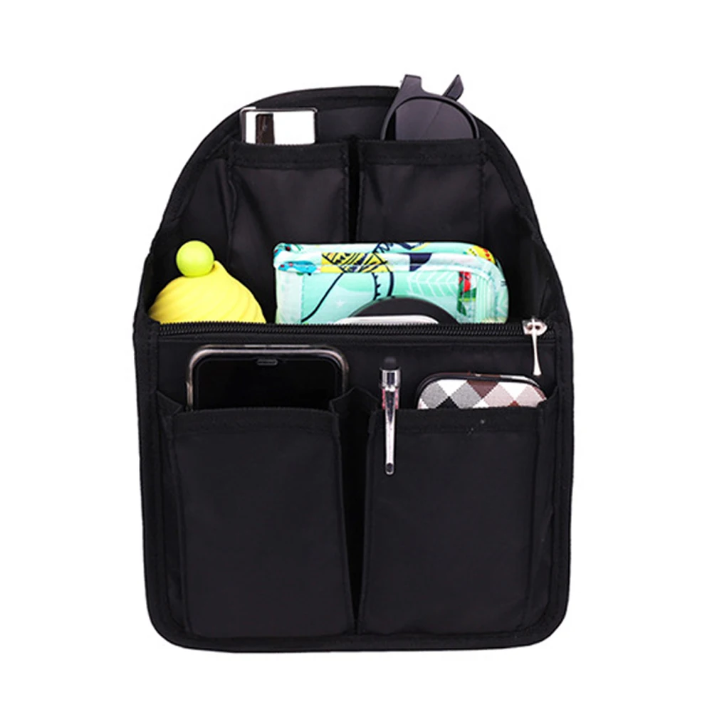 Backpack Cosmetic Organizer Storage Bag Makeup Organizer Travel Outdoor Capacity Sundries Accessories Multi-pockets Inner Bag
