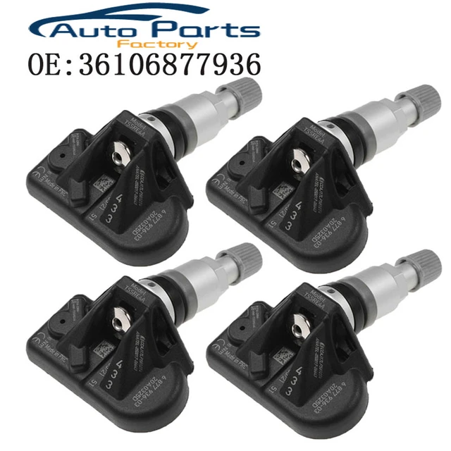 Lot de 4 capteurs de pression des pneus TPMS RDKS 433 MHz pour