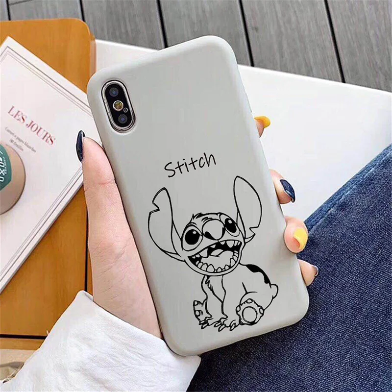 Роскошный чехол с аниме Стич для Xiaomi Mi A3 9 8 Pro SE Lite 6 A1 A2, Мягкая силиконовая задняя крышка, чехол Стич