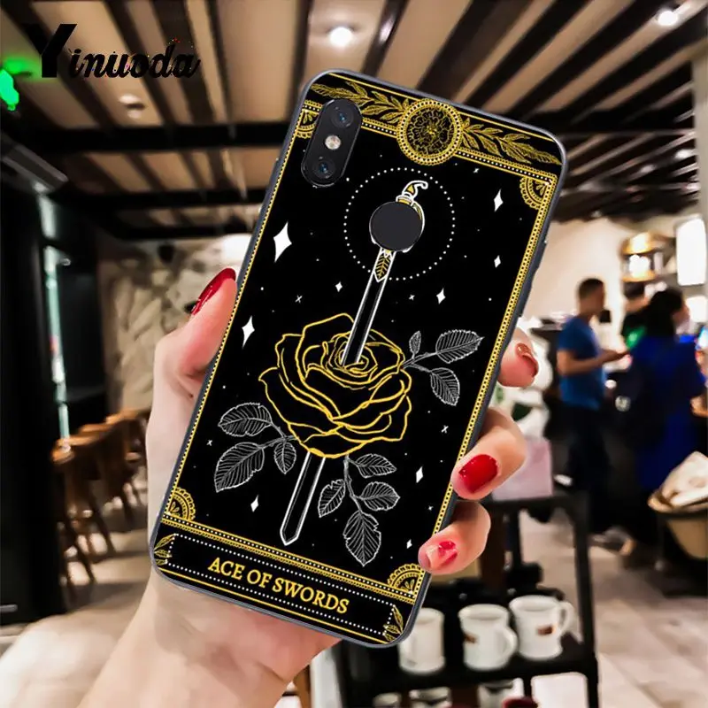 Yinuoda, черный мягкий силиконовый чехол из ТПУ для телефона Xiaomi mi 6 mi x2 mi x2S Note3 8 8lite Red mi 5 note5 Note4 4X - Цвет: A13