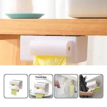 

Convenient Modern Wall-Mounted Tissue Drawer Box Wide Application Tissue Holder Self Adhesive for Room