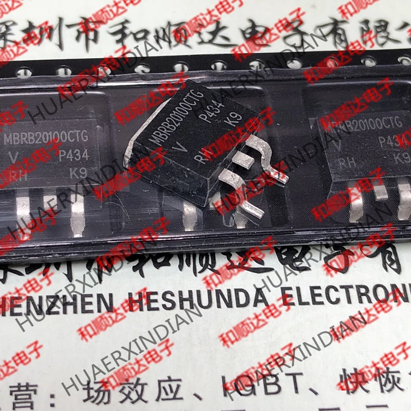 20 шт./лот MBRB20100CTG TO-263 100V 20A