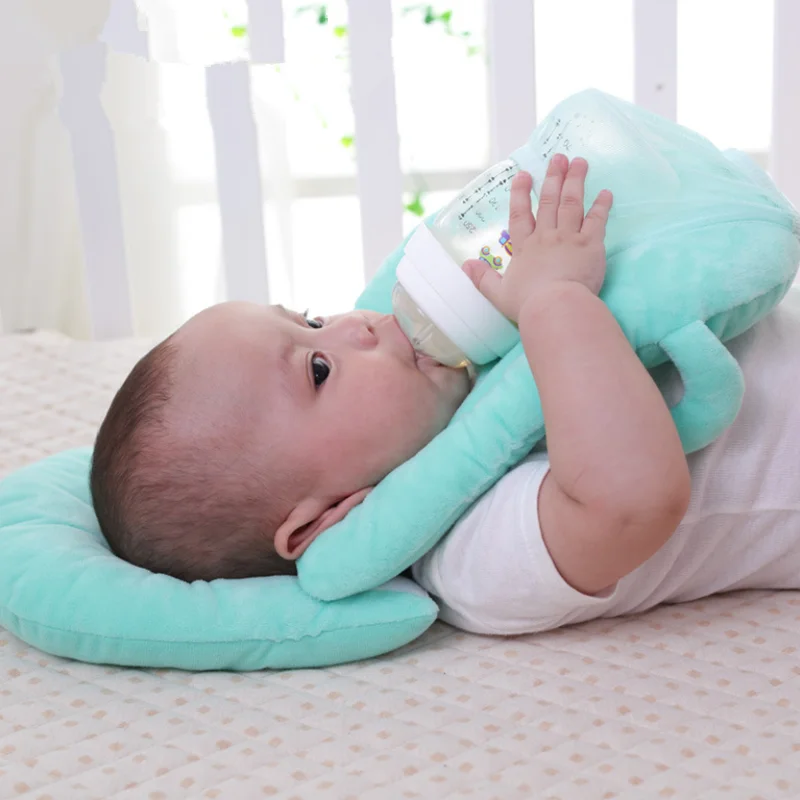 Baby Nursing U-shaped Pillow Multifunctional Newborn Feeding Pillow Baby Cotton Artifact Anti-Vomiting