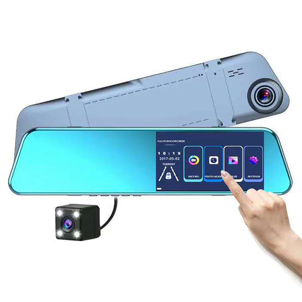 Автомобильный видеорегистратор Sscreen 5 18 P с сенсорным экраном 1080 дюйма