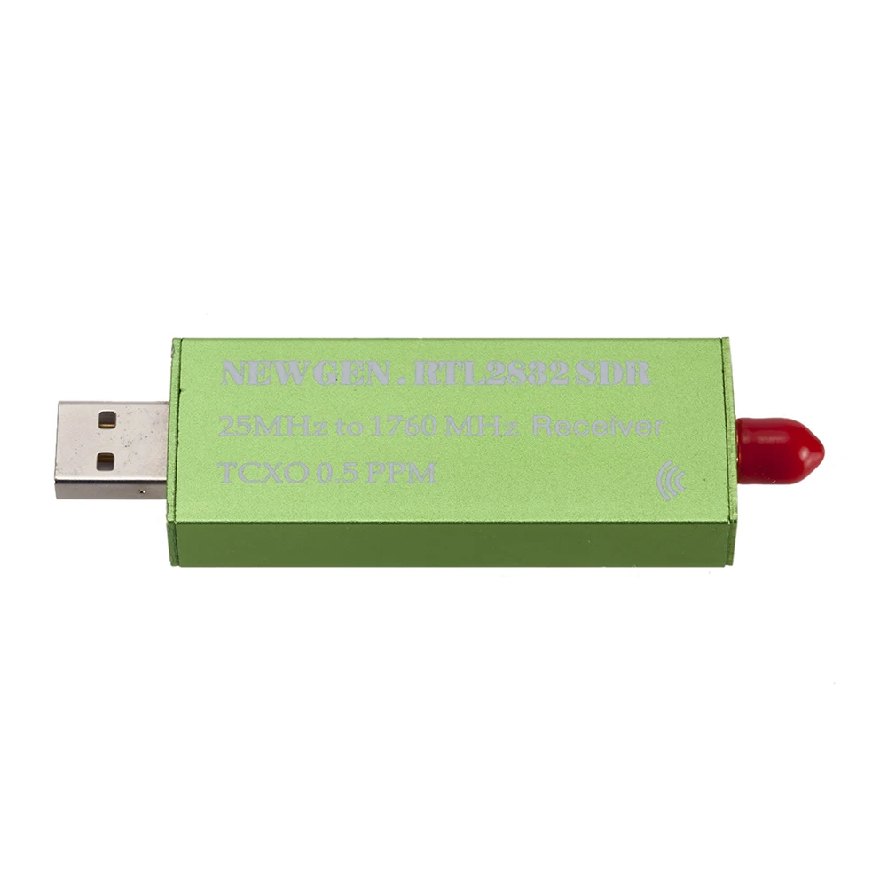 

USB 2.0 RTL SDR 0.5 PPM TCXO R820T2 RTL2832U USB AM FM Software Defined Radio Receiver Scanner TV Tuner Stick VHF UHF