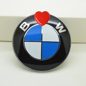 

72mm 82mm White Blue Emblem Badge BONNET Hood Front Rear Trunk Logo for bmw E46 E39 E38 E90 E60 Z3 Z4 X3 X5 X6 car styling