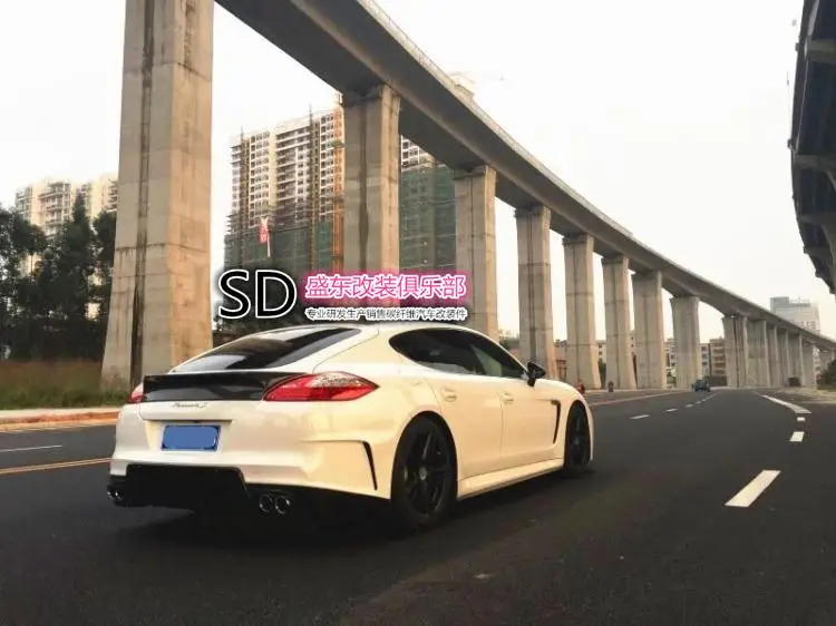 Fit for Porsche Panamera carbon fiber spoiler wing tail