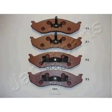 Колодки Тормозные Jeep Grand Cherokee/Cherokee/Kia Carnival-01 Передние Japanparts Pa057af Japanparts арт. PA057AF