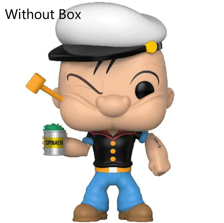 Funko Pop Popeye the Sailor#369 виниловые куклы фигурка Коллекция Модель игрушки для детей день рождения - Цвет: No Box