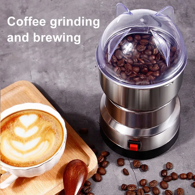 WUZSTAR Multifunction Milling Grinder Small Coffee Bean Grinder Electric  Kitchen Smash Machine,110V 