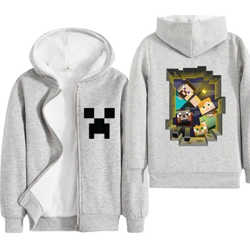 

Children's Cotton Hoodies Kids Minecrafted Boys Sweatshirts Boys & Girls Long Sleeve Hooded Jacket Clothes boutique kids clothin