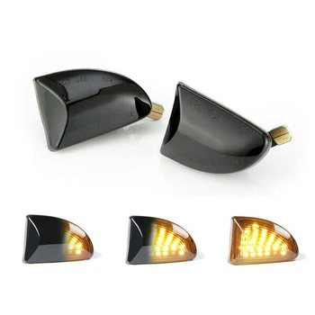 

Signal Side Marker Light For Mercedes-Benz Smart W451 07-14 Black Shell 1 Pair