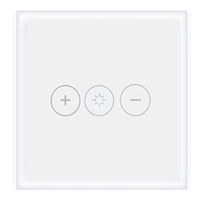 

Press Switch WiFi Smart Light Switch Led Dimmer Switch Panel Wall EU Standard Remote Control Works with Amazon Alexa and Google