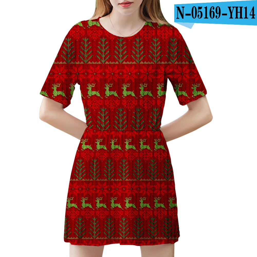 Рождественское платье, сексуальный костюм, платье с коротким рукавом, высокое качество, повседневная одежда для женщин, уличная одежда, летнее рождественское платье, уличная одежда - Цвет: Слоновая кость