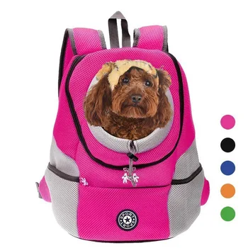 

S/M/L/XL Comfortable Small Dog Backpack Travel Breathable Mesh Puppy Dogs Carrier Bags for Outdoor,Sightseeing, Hiking TB Sale