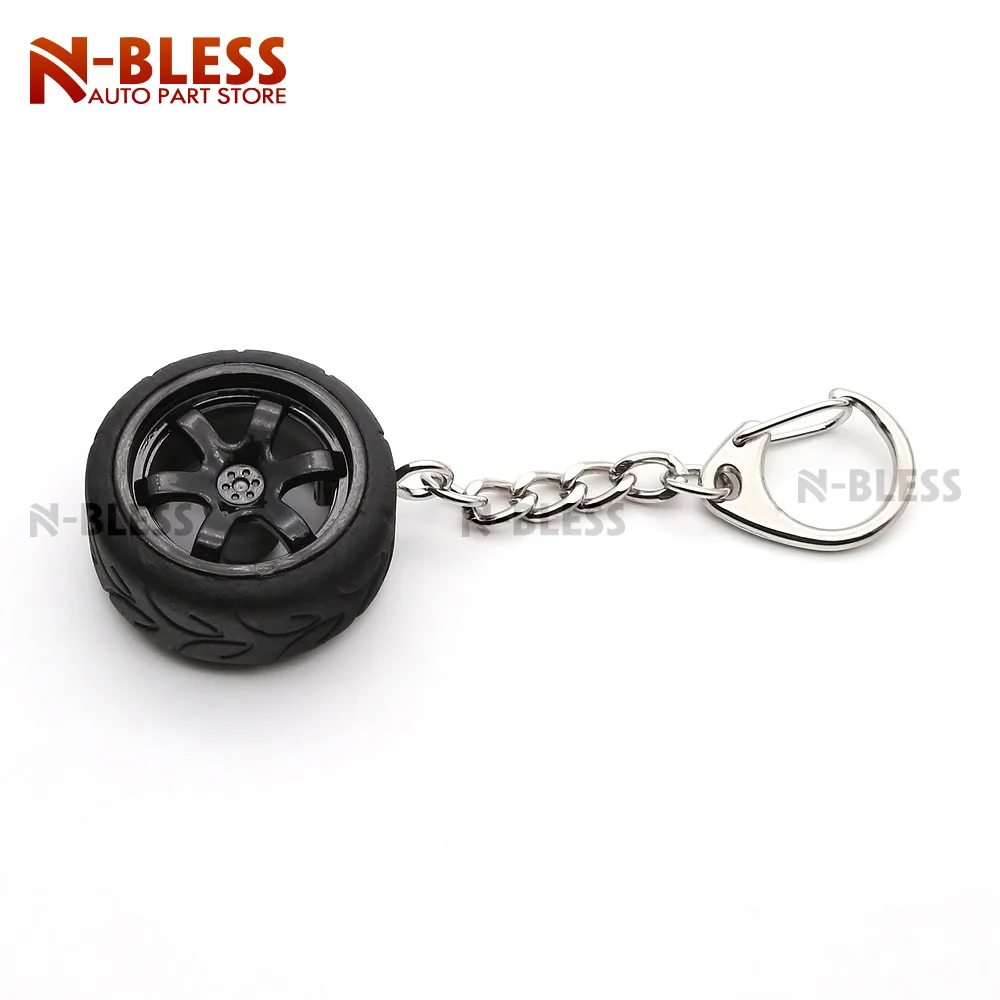 Car Keychain Wheel Hub  (5)
